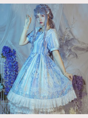 Wonderful Underwater Lolita Dress OP by Souffle Song (SS1053)